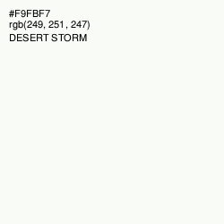 #F9FBF7 - Desert Storm Color Image